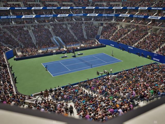 Arthur Ashe Stadium - Section 206 Seat View Arthur Ashe Stadium - Section 206 Seat View