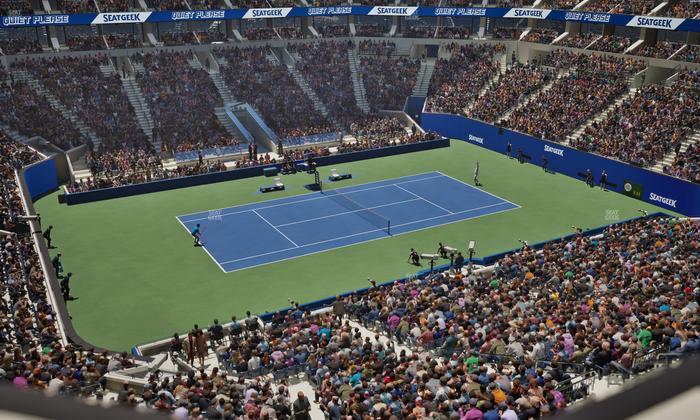 Arthur Ashe Stadium - Section 206 Seat View