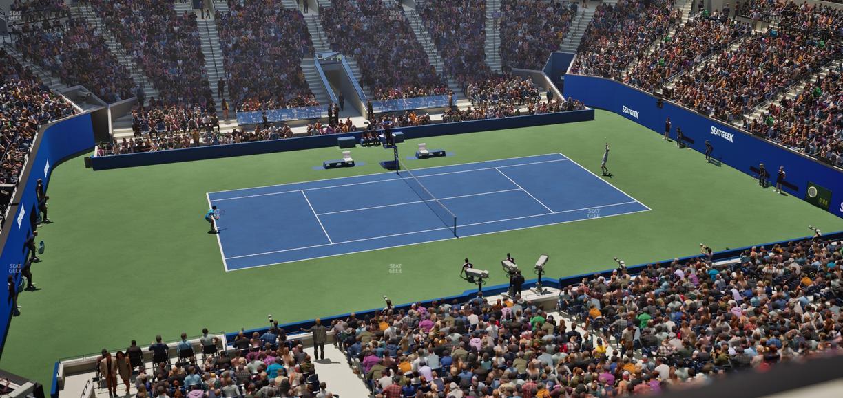 Arthur Ashe Stadium - Section 207 Seat View