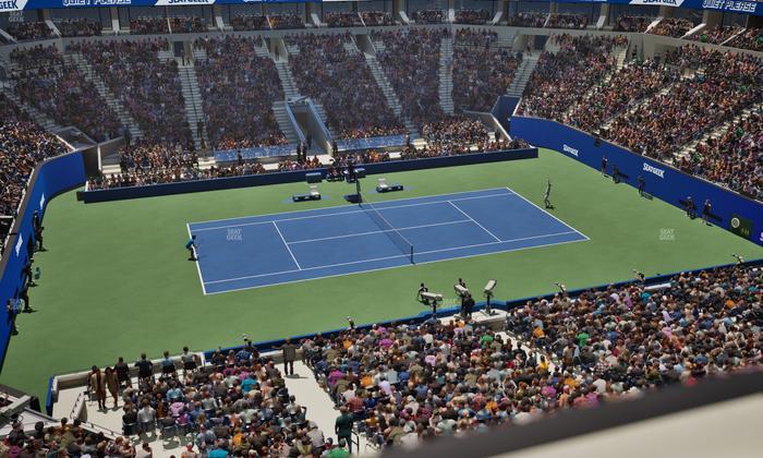 Arthur Ashe Stadium - Section 207 Seat View
