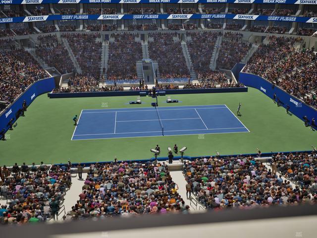 Arthur Ashe Stadium - Section 208 Seat View Arthur Ashe Stadium - Section 208 Seat View