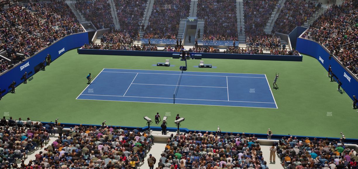 Arthur Ashe Stadium - Section 209 Seat View