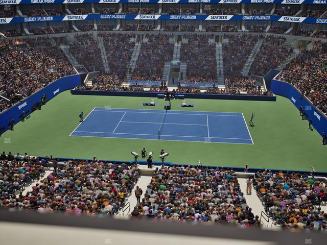 Arthur Ashe Stadium - Section 209 Seat View Arthur Ashe Stadium - Section 209 Seat View