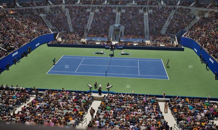 Arthur Ashe Stadium - Section 209 Seat View