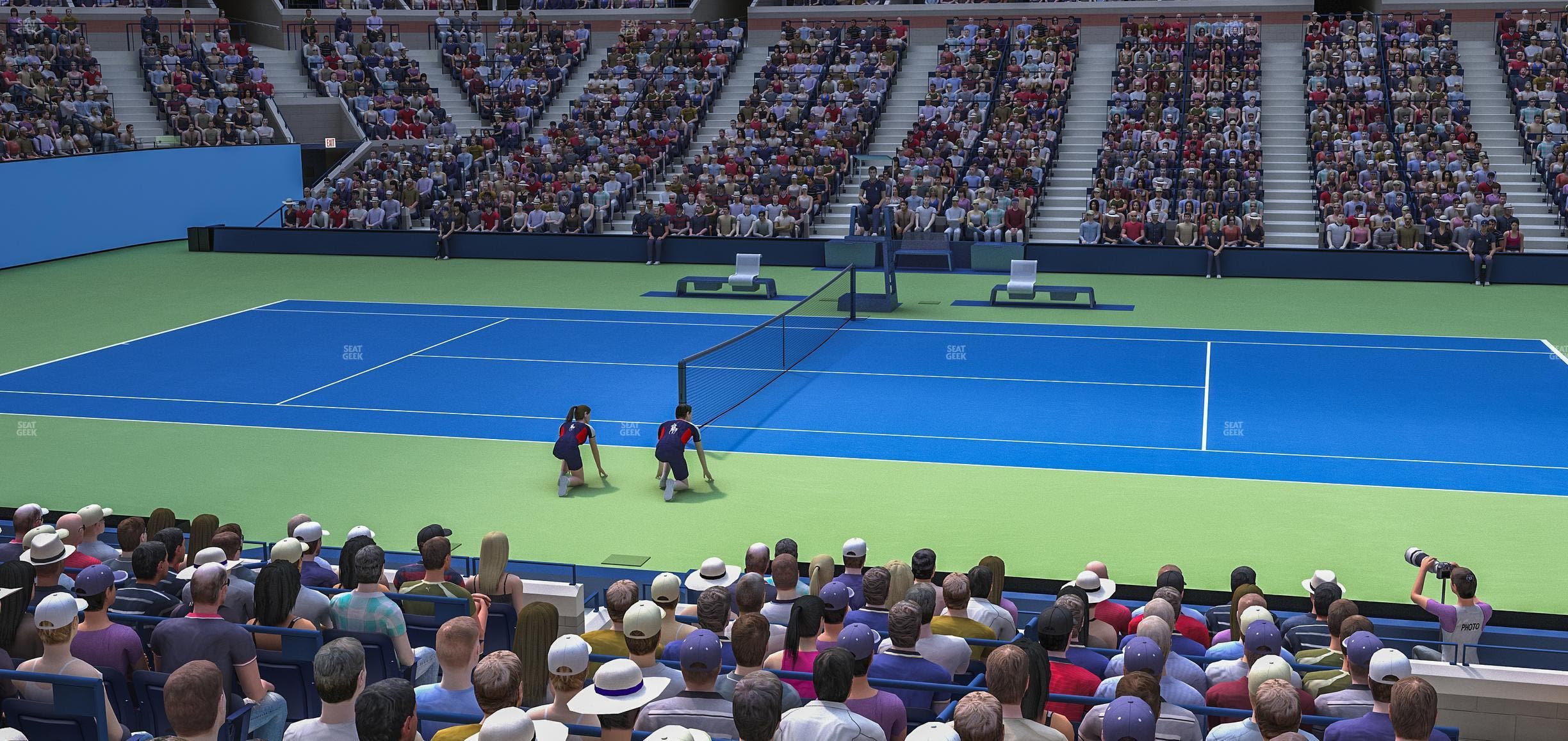 Arthur Ashe Stadium - Section 21 Seat View