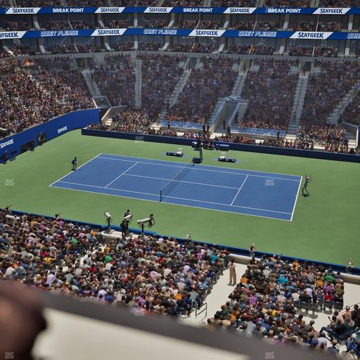 Arthur Ashe Stadium - Section 210 Seat View
