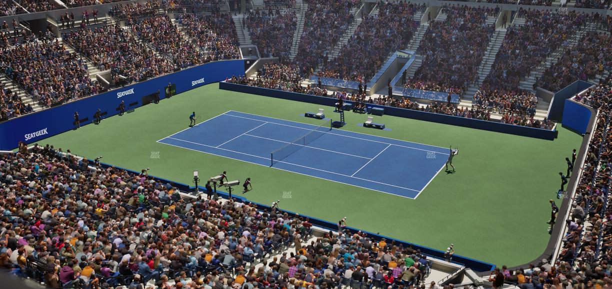 Arthur Ashe Stadium - Section 211 Seat View