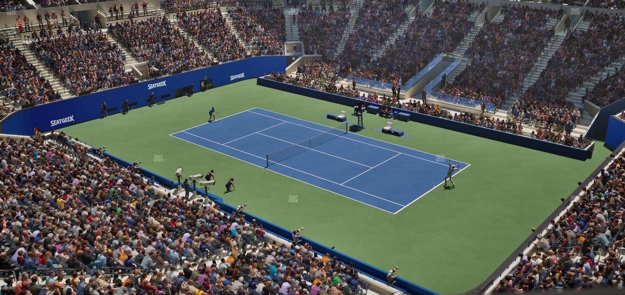Arthur Ashe Stadium - Section 212 Seat View