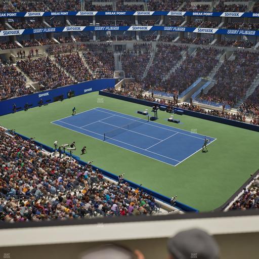 Arthur Ashe Stadium - Section 212 Seat View