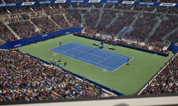 Arthur Ashe Stadium - Section 212 Seat View