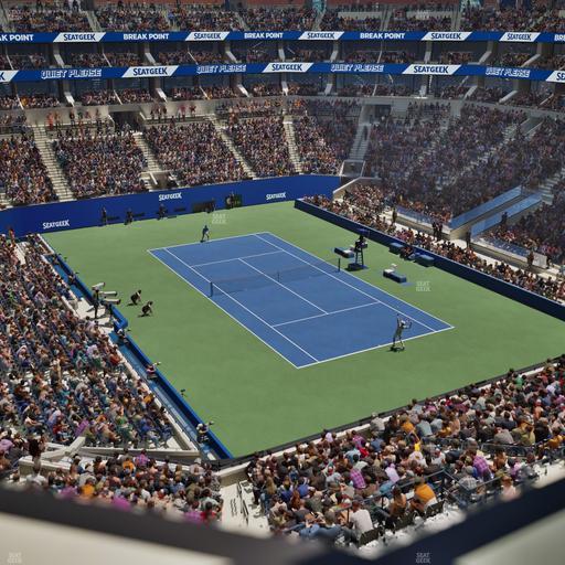 Arthur Ashe Stadium - Section 214 Seat View