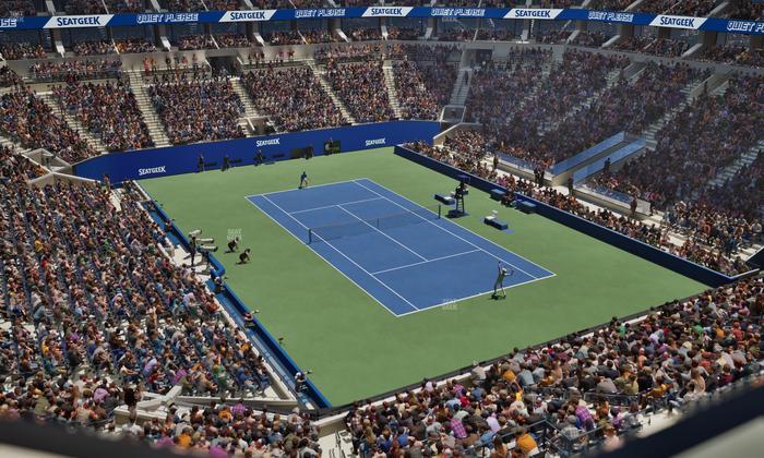 Arthur Ashe Stadium - Section 214 Seat View