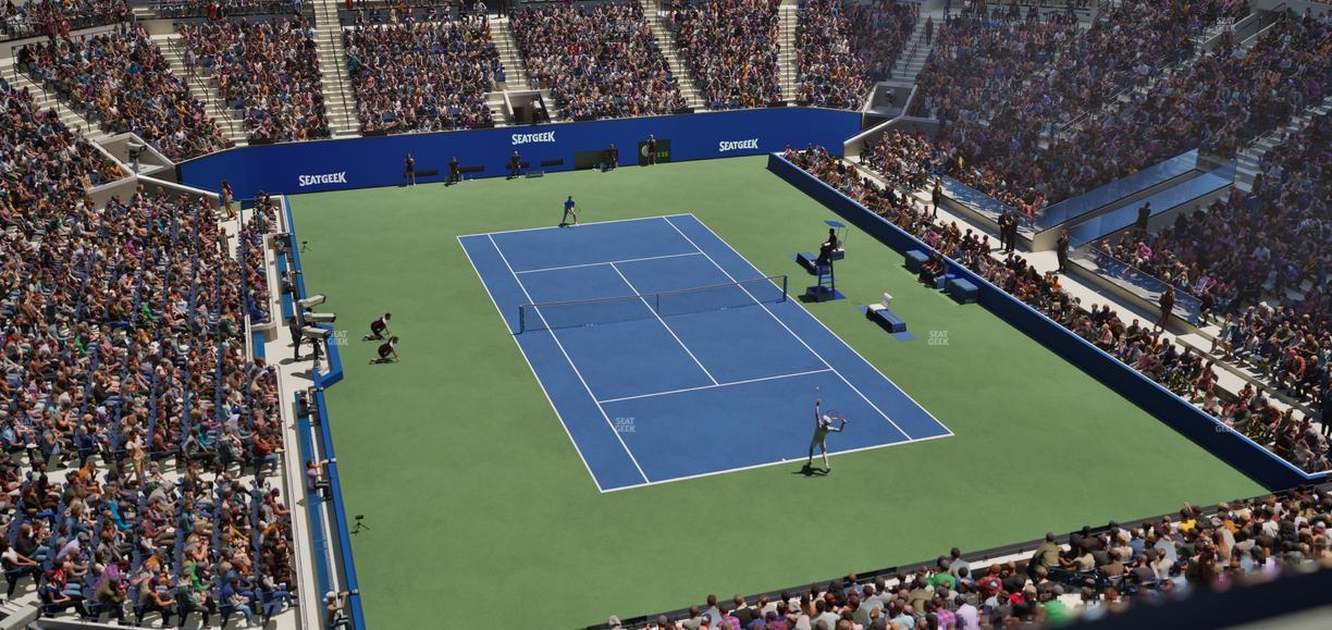 Arthur Ashe Stadium - Section 215 Seat View