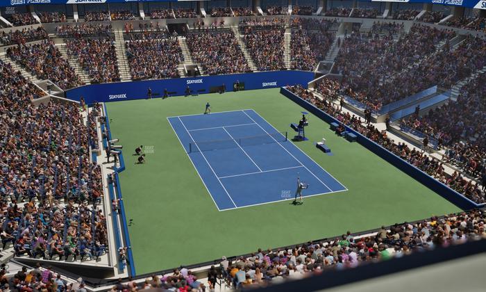 Arthur Ashe Stadium - Section 215 Seat View