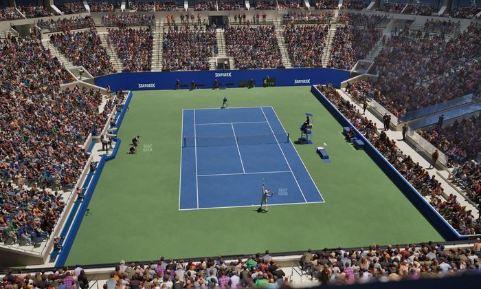 Arthur Ashe Stadium - Section 216 Seat View