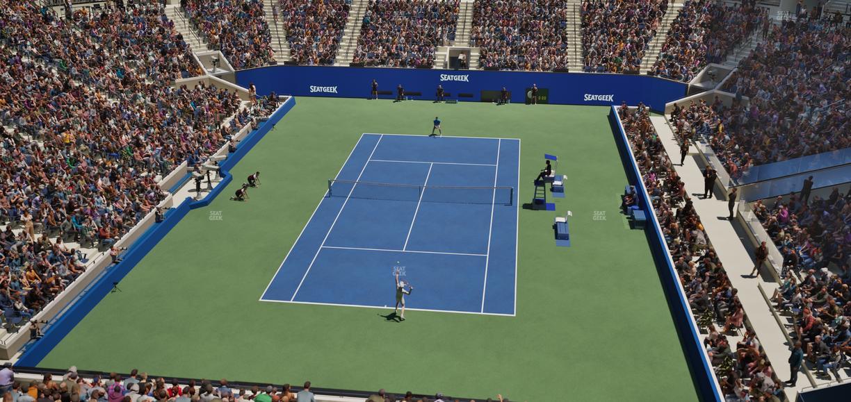 Arthur Ashe Stadium - Section 217 Seat View