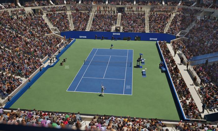 Arthur Ashe Stadium - Section 217 Seat View