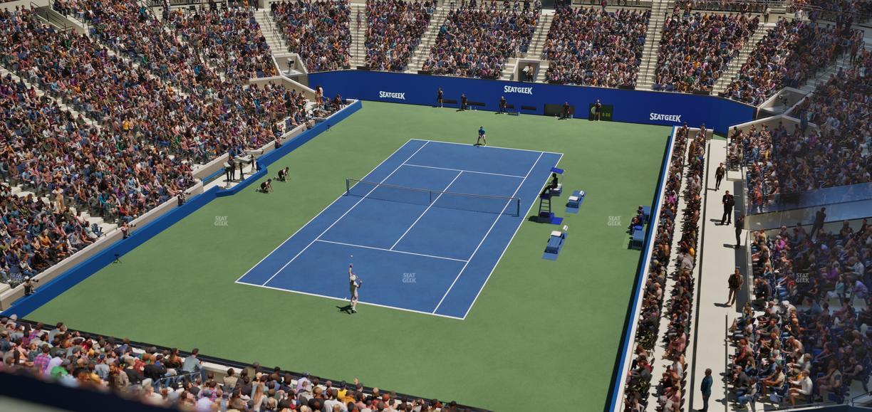 Arthur Ashe Stadium - Section 218 Seat View