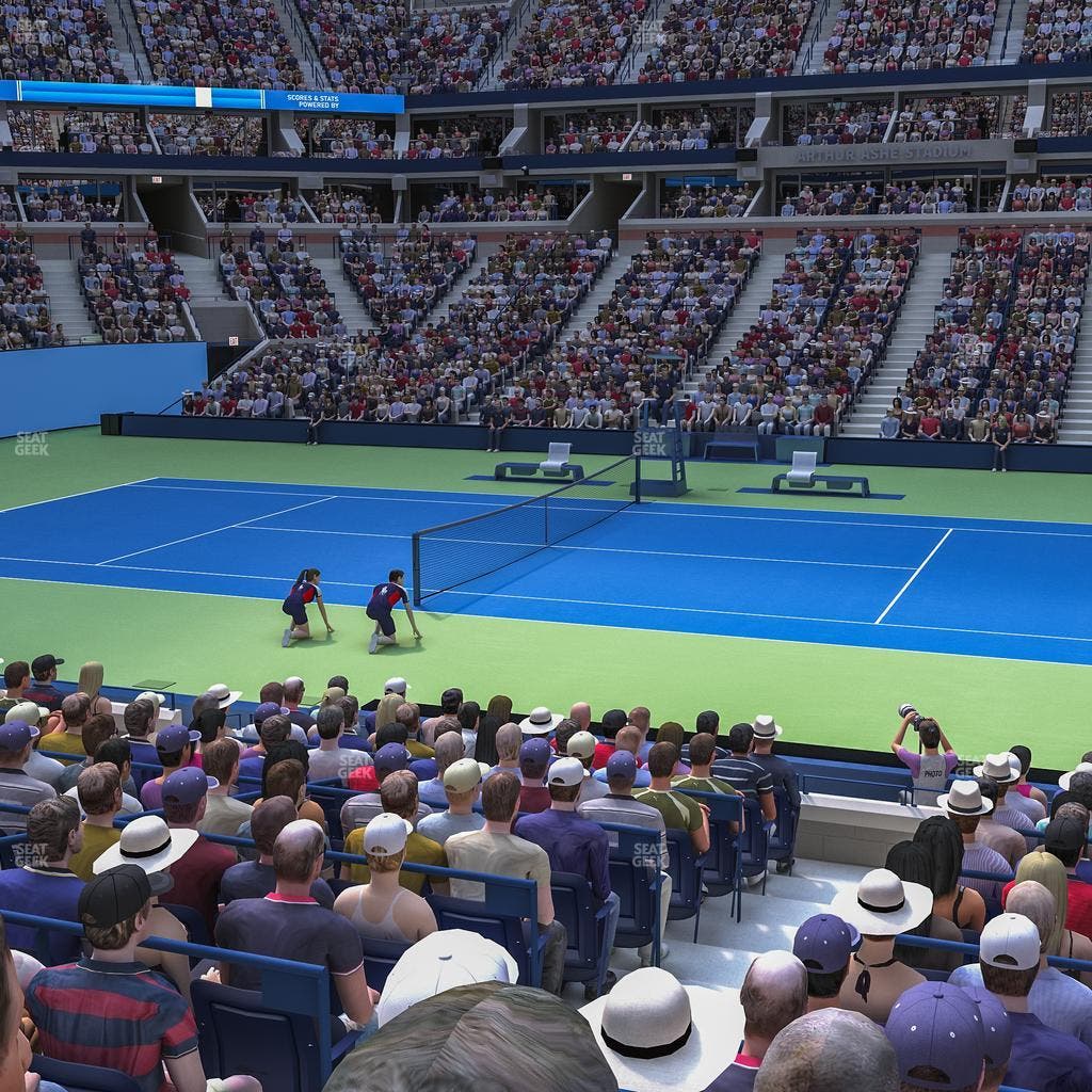 Arthur Ashe Stadium - Section 22 Seat View