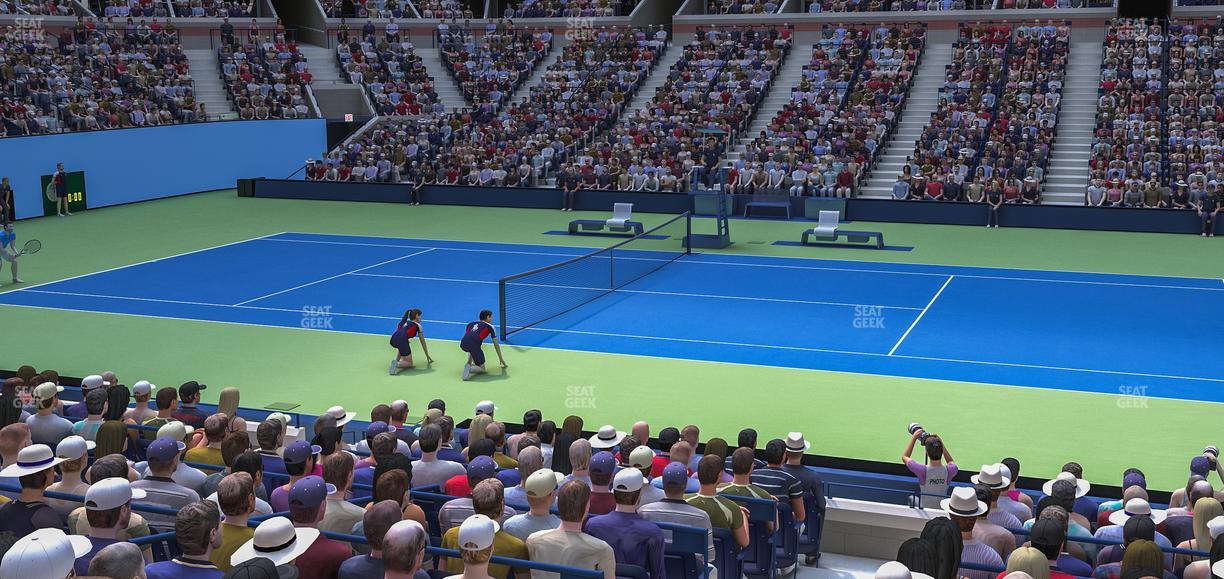 Arthur Ashe Stadium - Section 22 Seat View
