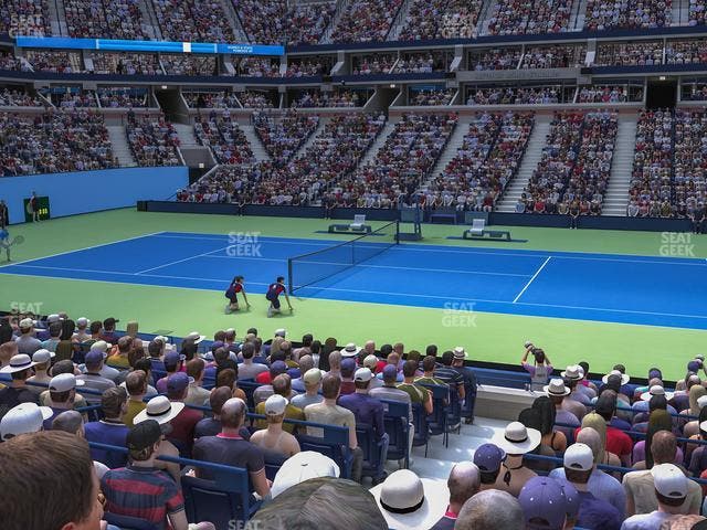 Arthur Ashe Stadium - Section 22 Seat View