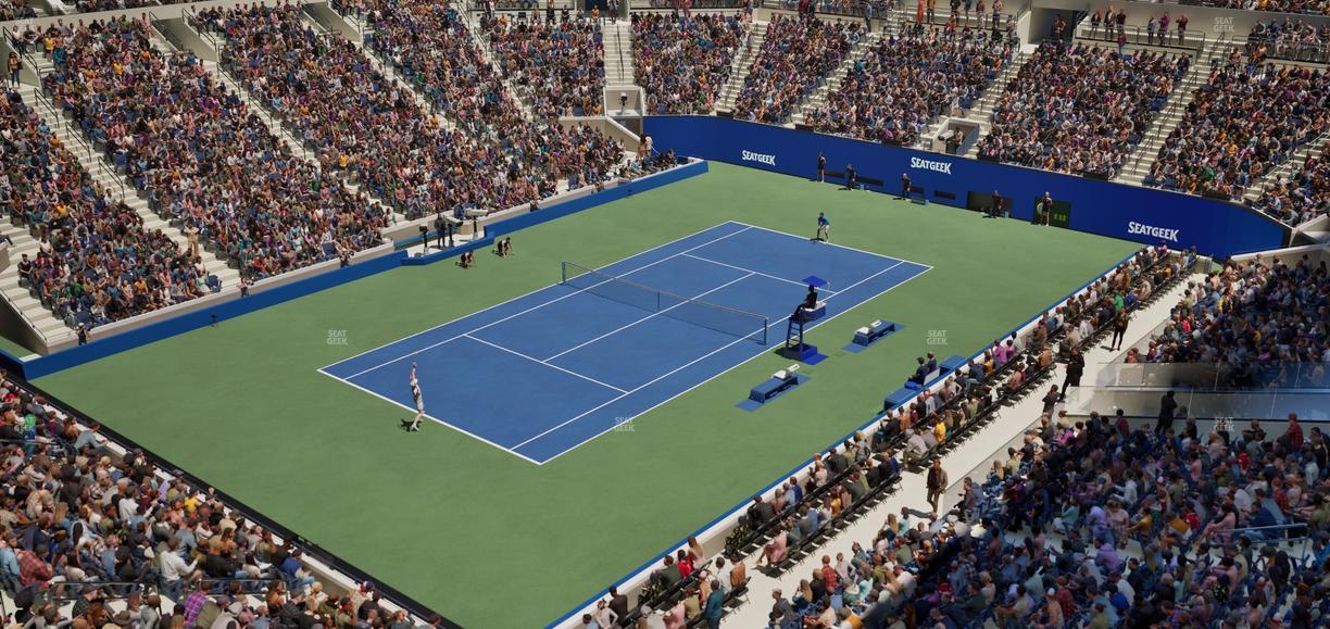 Arthur Ashe Stadium - Section 220 Seat View