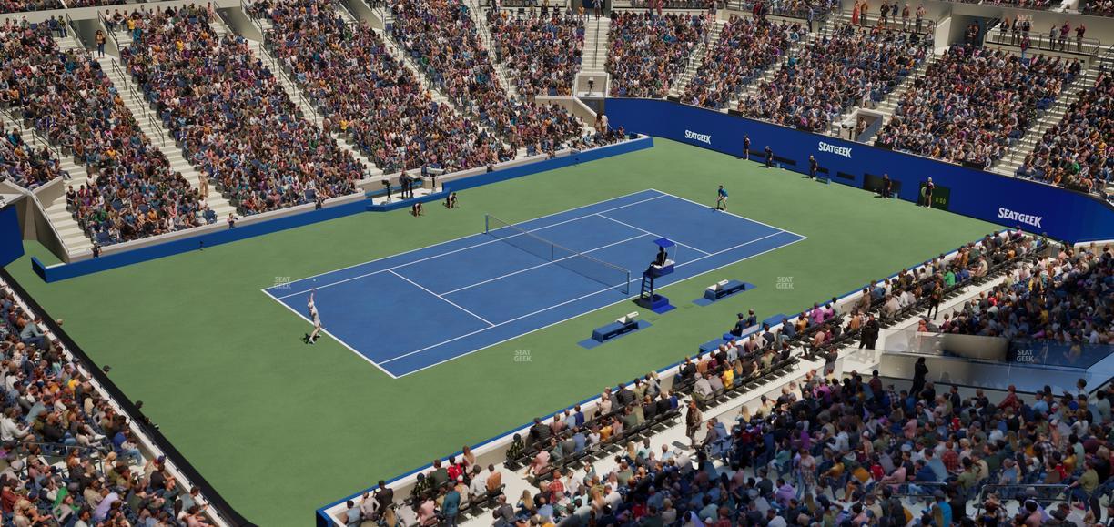 Arthur Ashe Stadium - Section 221 Seat View