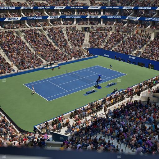 Arthur Ashe Stadium - Section 221 Seat View