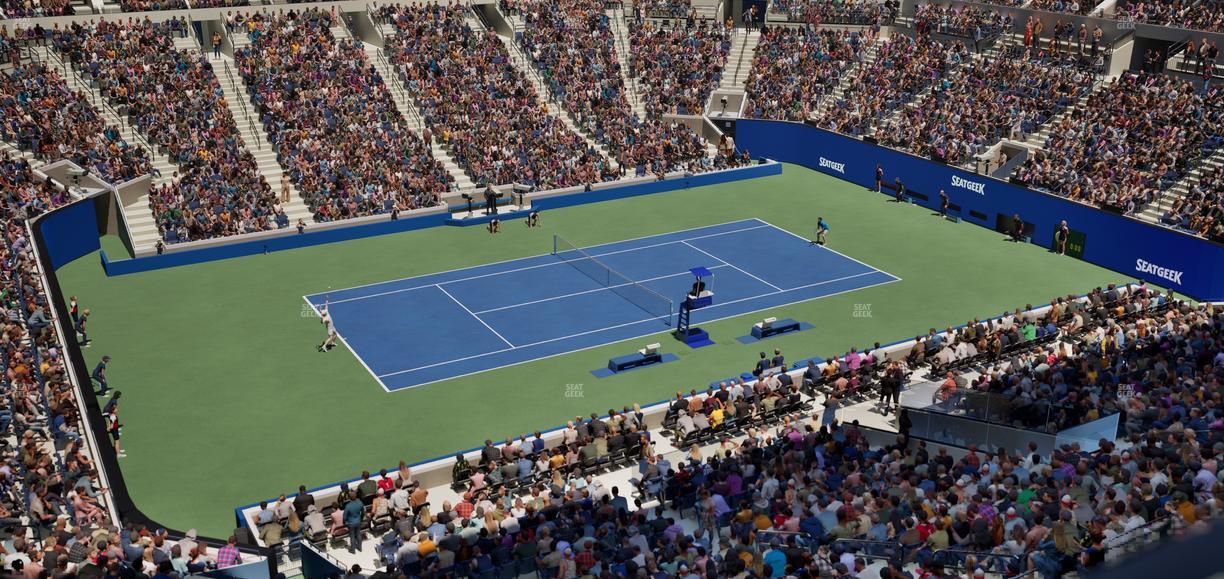 Arthur Ashe Stadium - Section 222 Seat View
