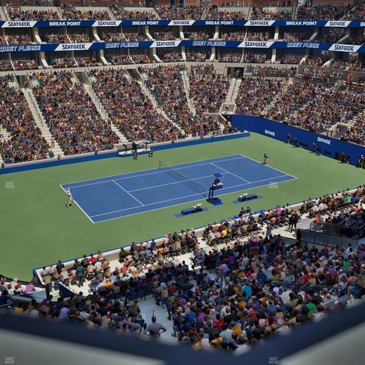 Arthur Ashe Stadium - Section 222 Seat View