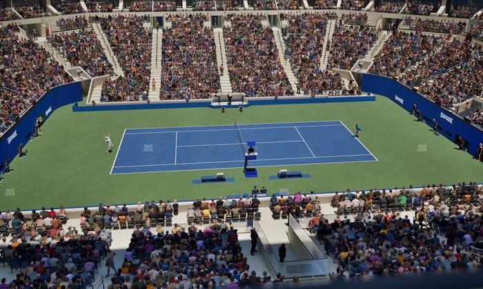 Arthur Ashe Stadium - Section 224 Seat View