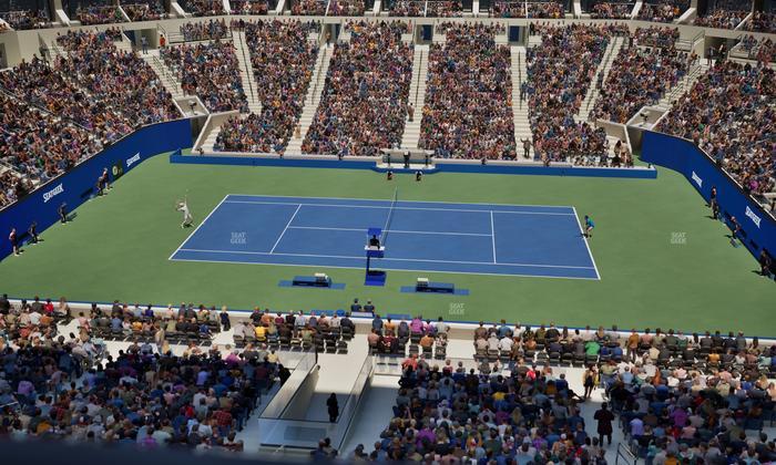 Arthur Ashe Stadium - Section 225 Seat View