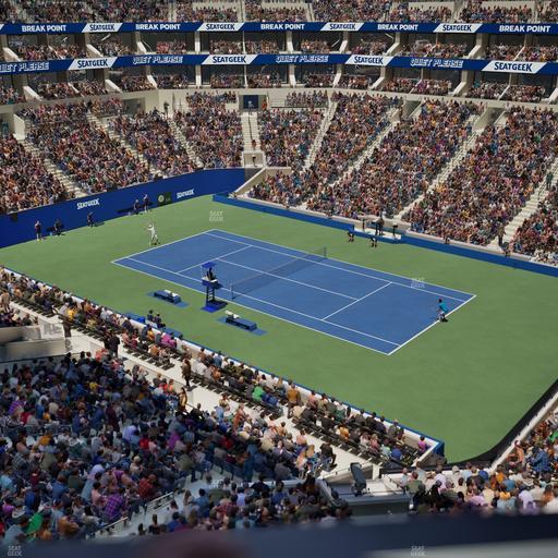 Arthur Ashe Stadium - Section 228 Seat View