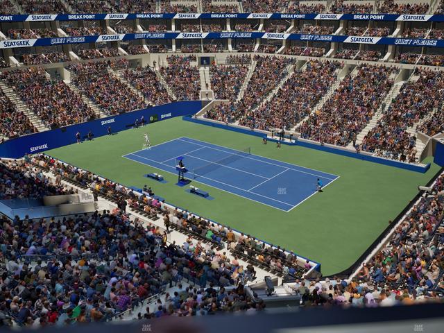 Arthur Ashe Stadium - Section 228 Seat View Arthur Ashe Stadium - Section 228 Seat View