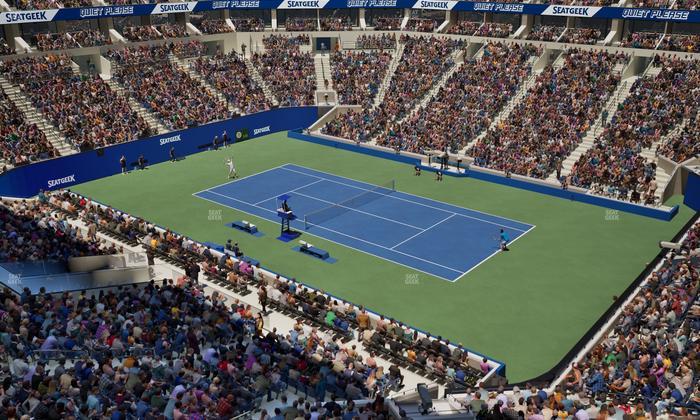 Arthur Ashe Stadium - Section 228 Seat View