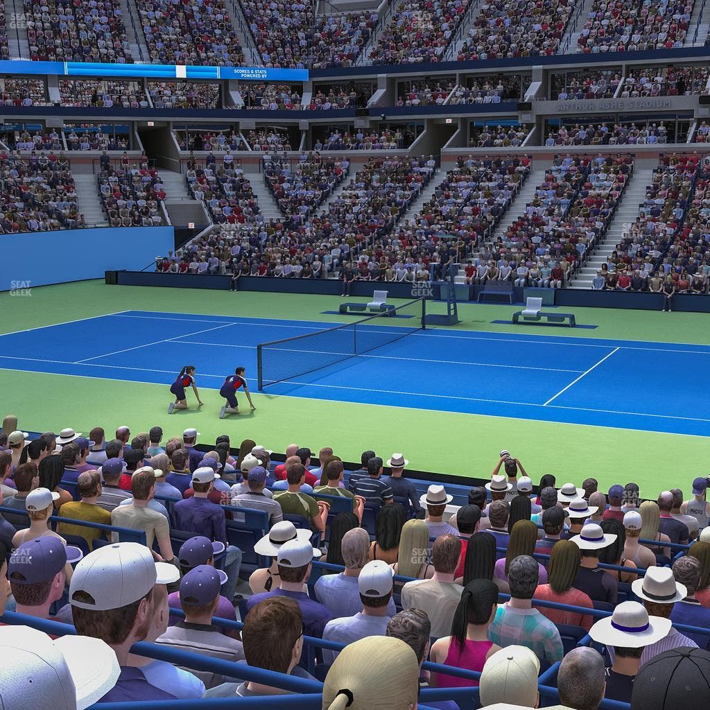 Arthur Ashe Stadium - Section 23 Seat View