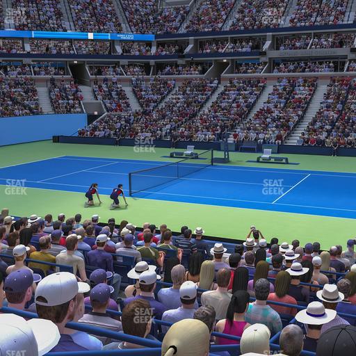 Arthur Ashe Stadium - Section 23 Seat View