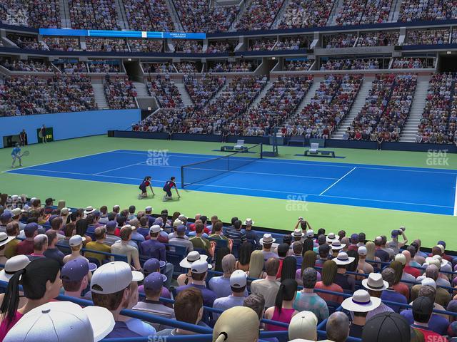 Arthur Ashe Stadium - Section 23 Seat View