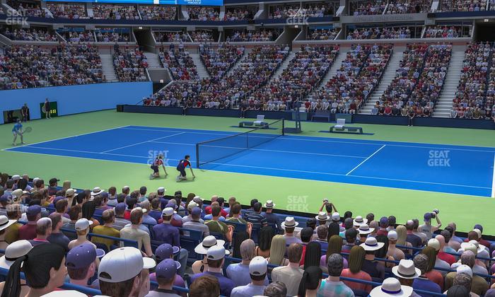 Arthur Ashe Stadium - Section 23 Seat View