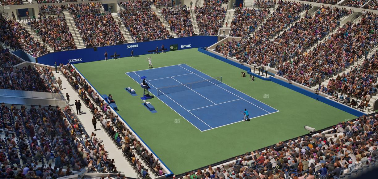 Arthur Ashe Stadium - Section 230 Seat View