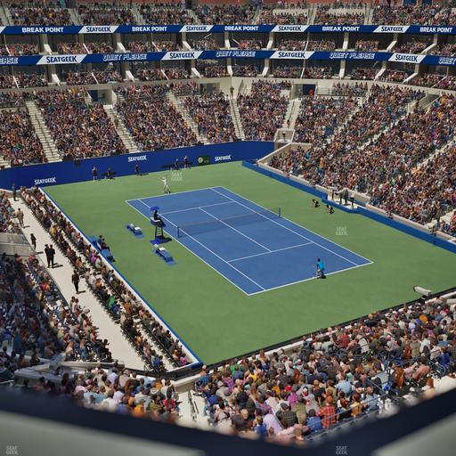 Arthur Ashe Stadium - Section 230 Seat View