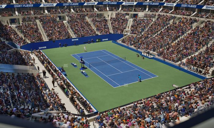 Arthur Ashe Stadium - Section 230 Seat View