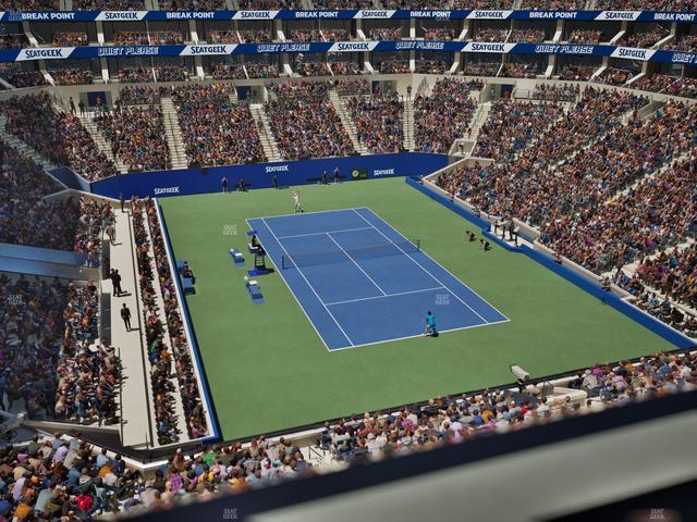 Arthur Ashe Stadium - Section 231 Seat View Arthur Ashe Stadium - Section 231 Seat View