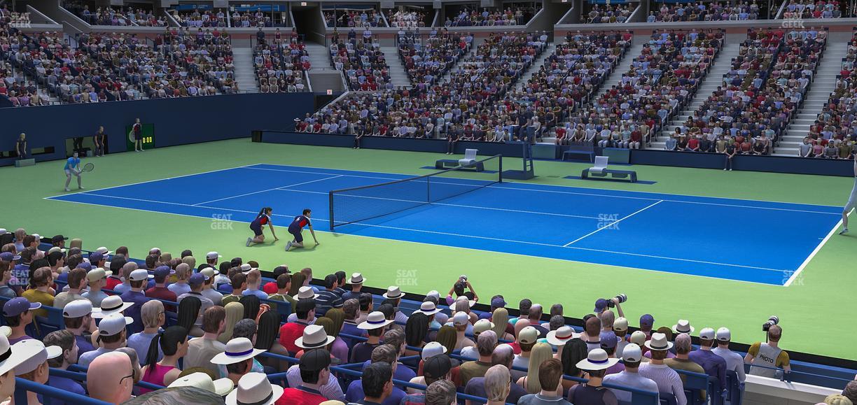 Arthur Ashe Stadium - Section 24 Seat View