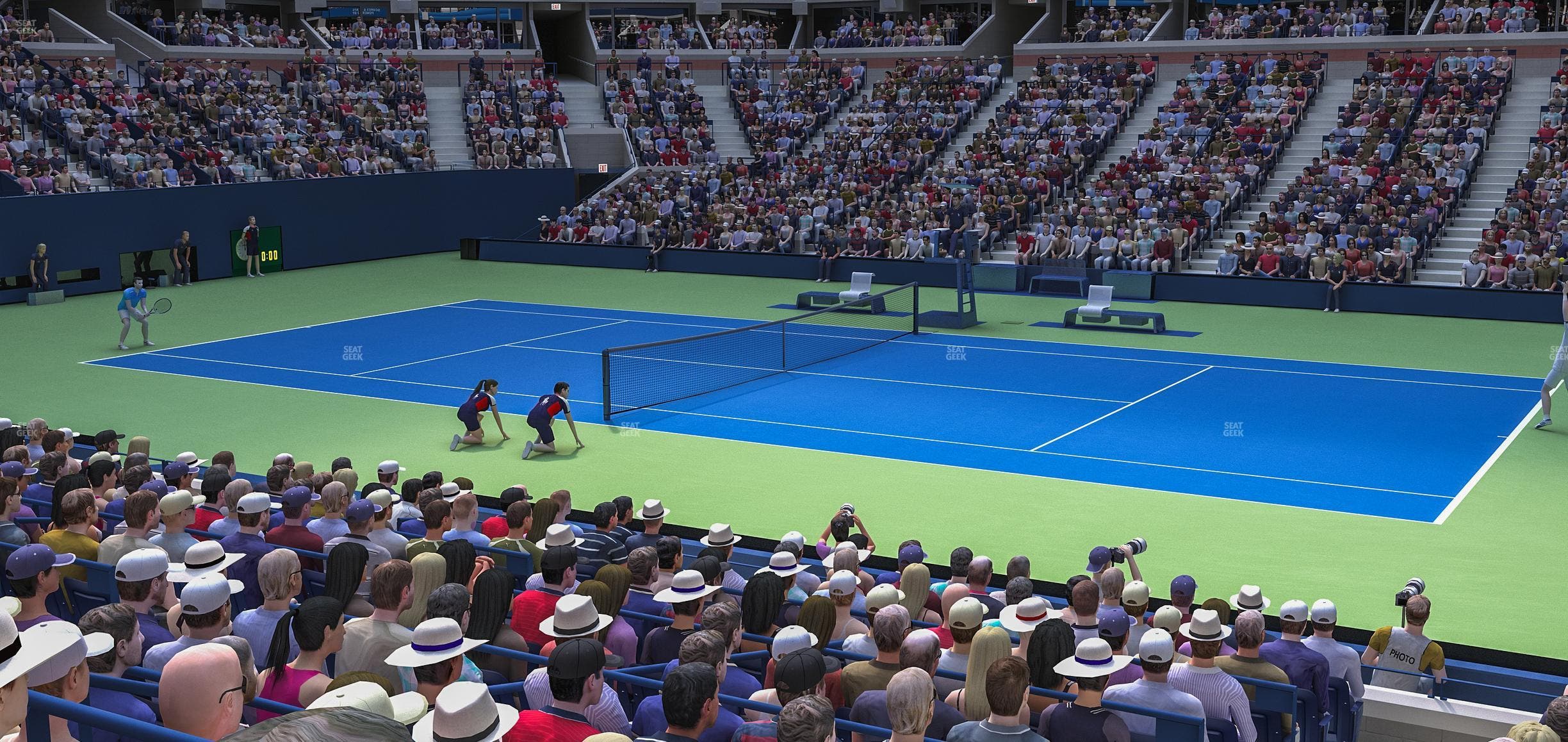 Arthur Ashe Stadium - Section 24 Seat View