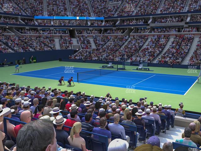 Arthur Ashe Stadium - Section 24 Seat View
