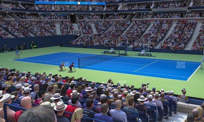 Arthur Ashe Stadium - Section 24 Seat View