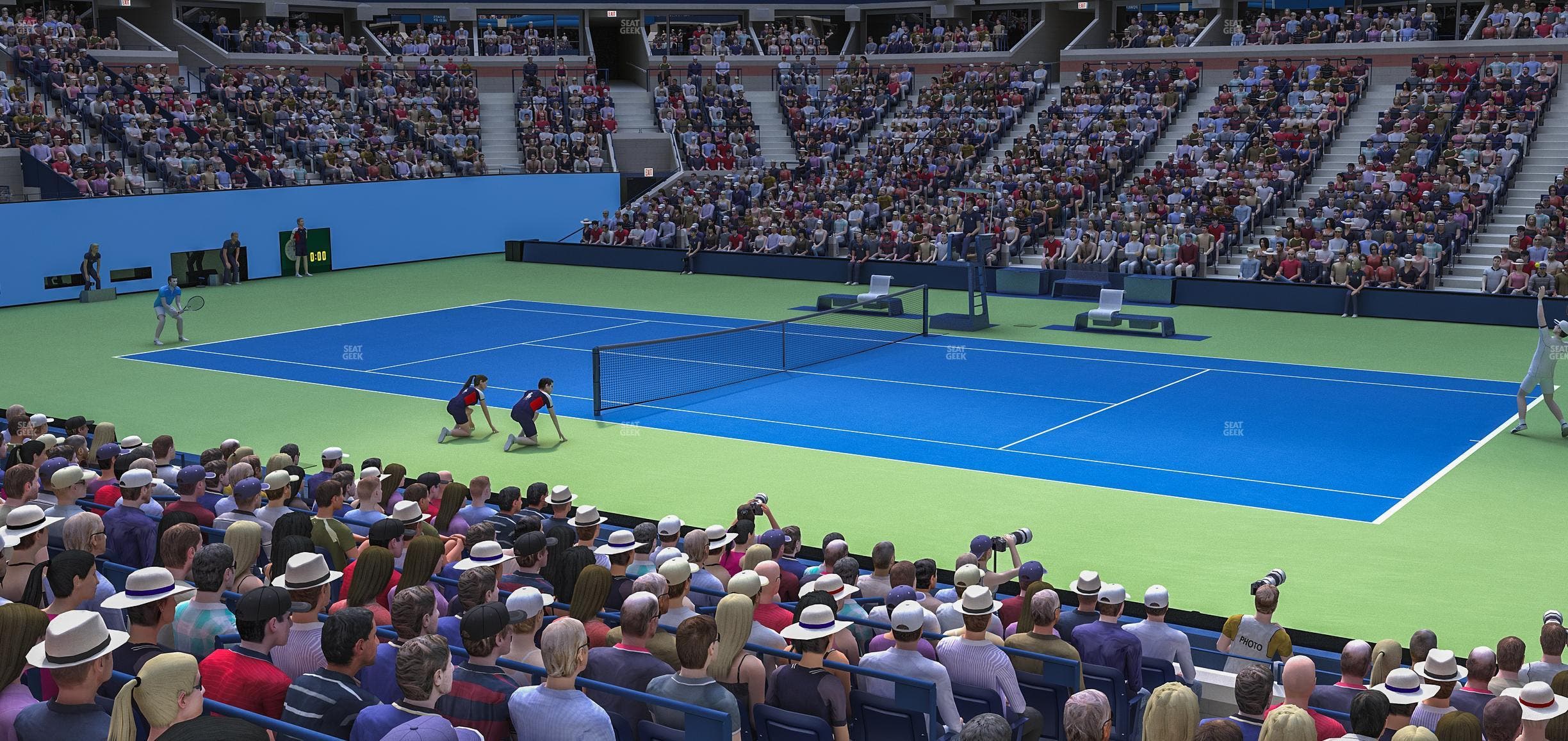 Arthur Ashe Stadium - Section 25 Seat View