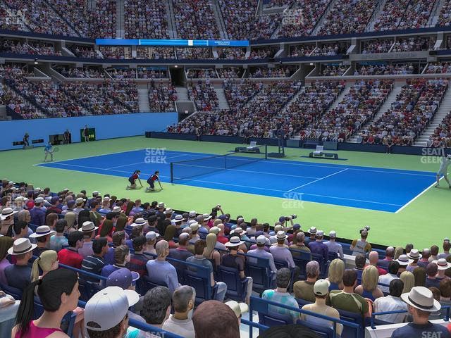 Arthur Ashe Stadium - Section 25 Seat View