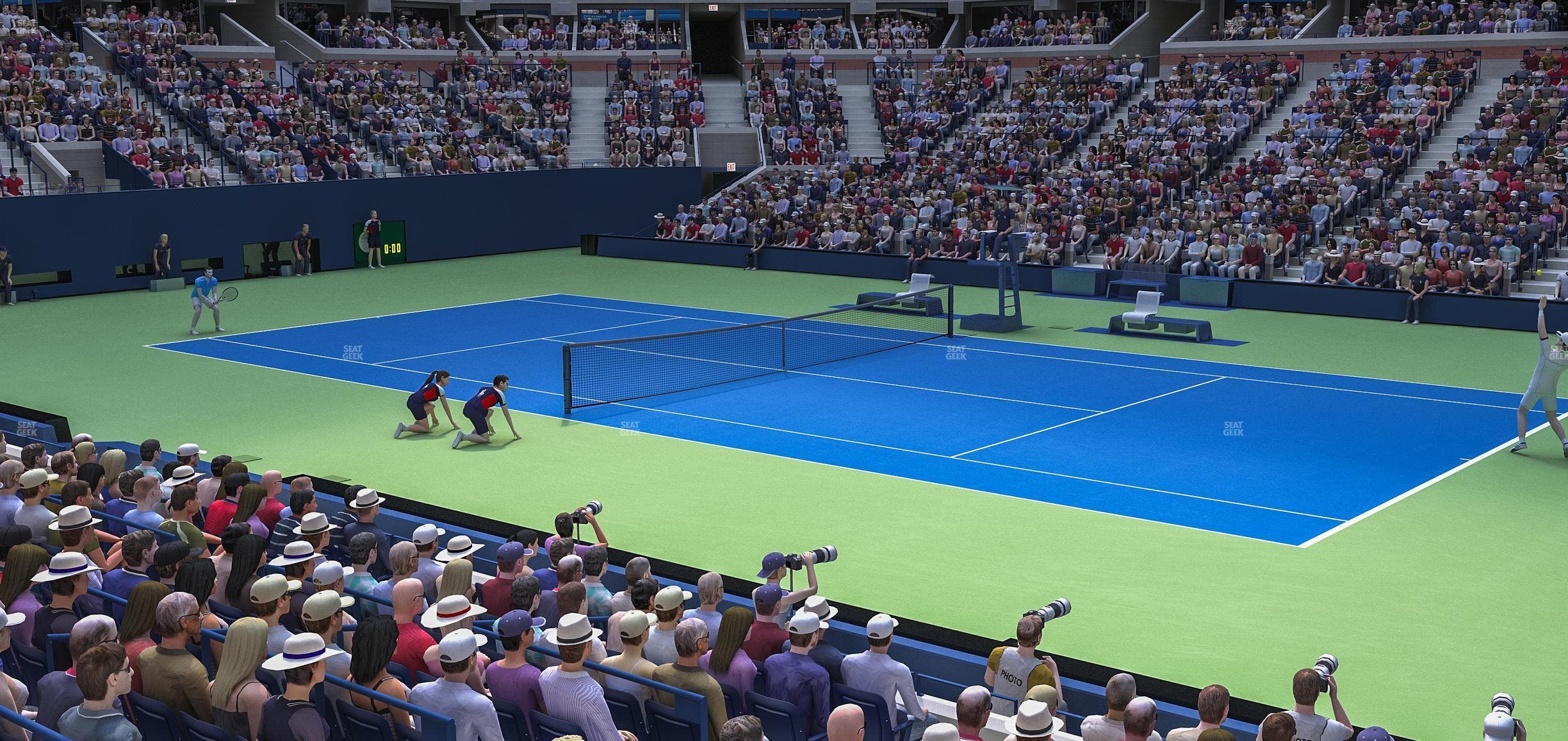 Arthur Ashe Stadium - Section 26 Seat View